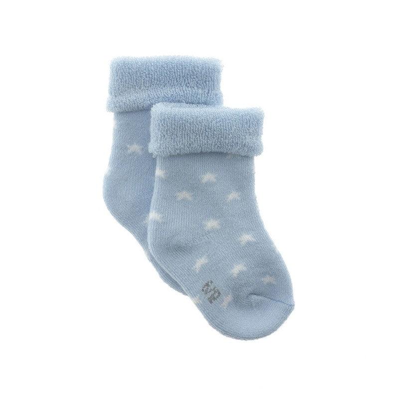 Set Calcetines Bebé Recién Nacido Cambrass Celeste Estrellas - Nanetes #